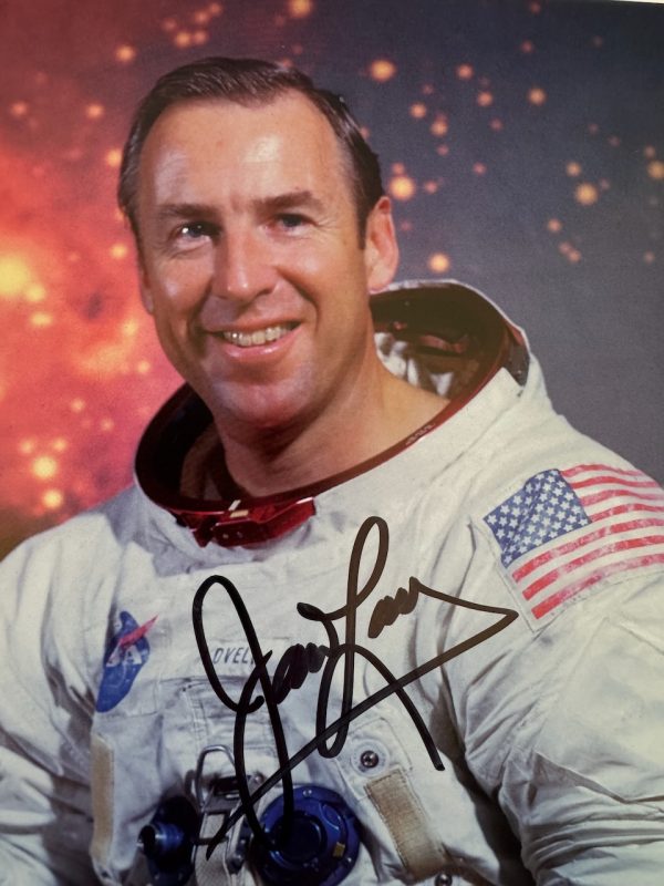 Jim Lovell (Apollo 13) Signed 8.5 x 11 Litho - LIMITED