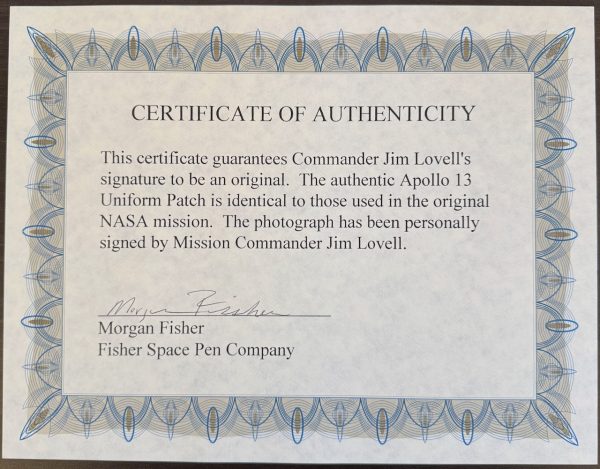Jim Lovell (Apollo 13) Signed 8.5 x 11 Litho - LIMITED - Image 3