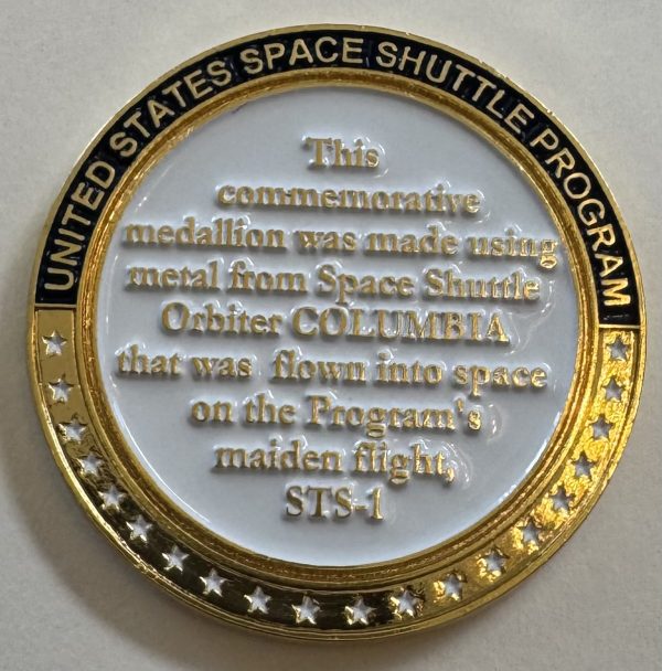 Space Shuttle Program Commemorative Coin - Image 4